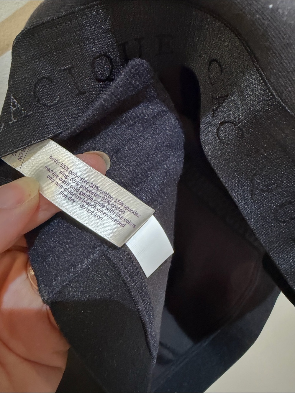 NWT Cacique Black Wireless Full Coverage Comfort Bra Size 44H - Picture 7 of 7